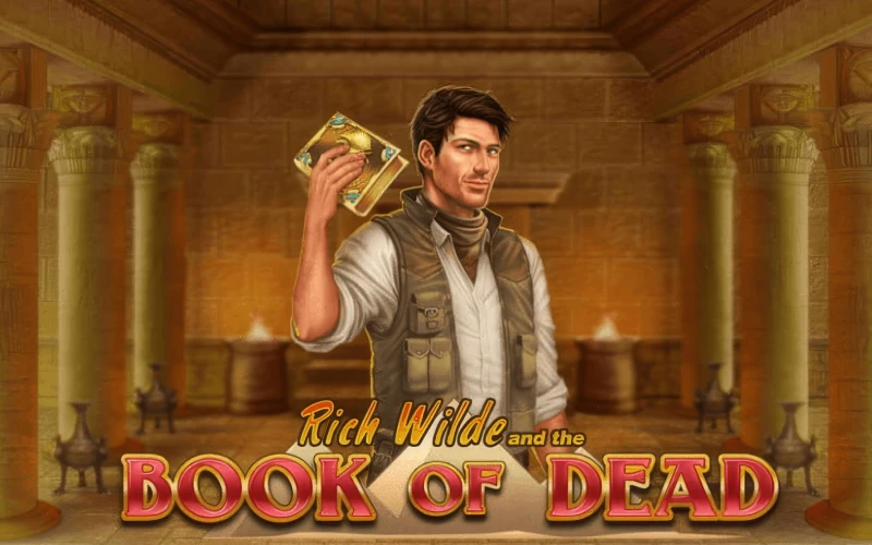 Explore ancient tombs in the Book of Dead slot at Mostbet India.