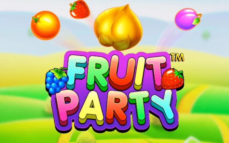 Join the fun in the Fruit Party slot game at Mostbet India.